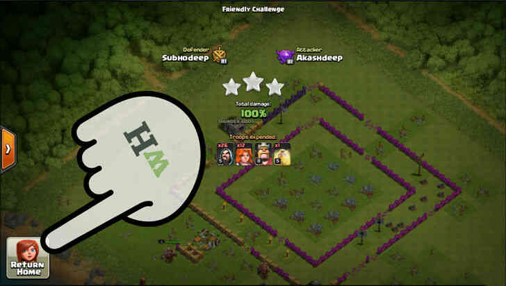 Image intitulee Defi Amical dans Clash Of Clans10 p1